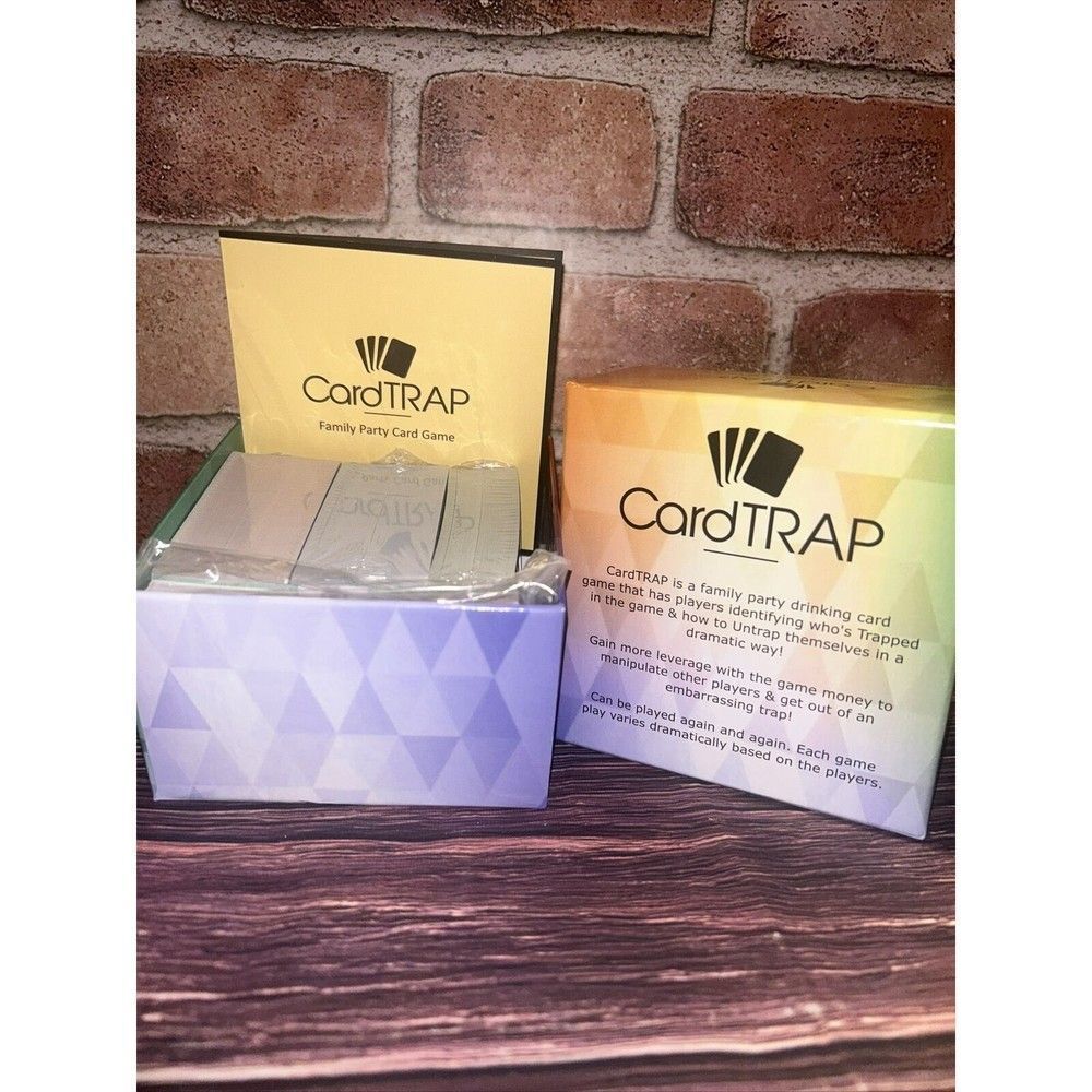 CardTRAP Family Party Drinking Card Game 21+